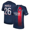 Camiseta de fútbol Paris Saint-Germain 2023-24 Mukiele 26 Primera Equipación - Hombre